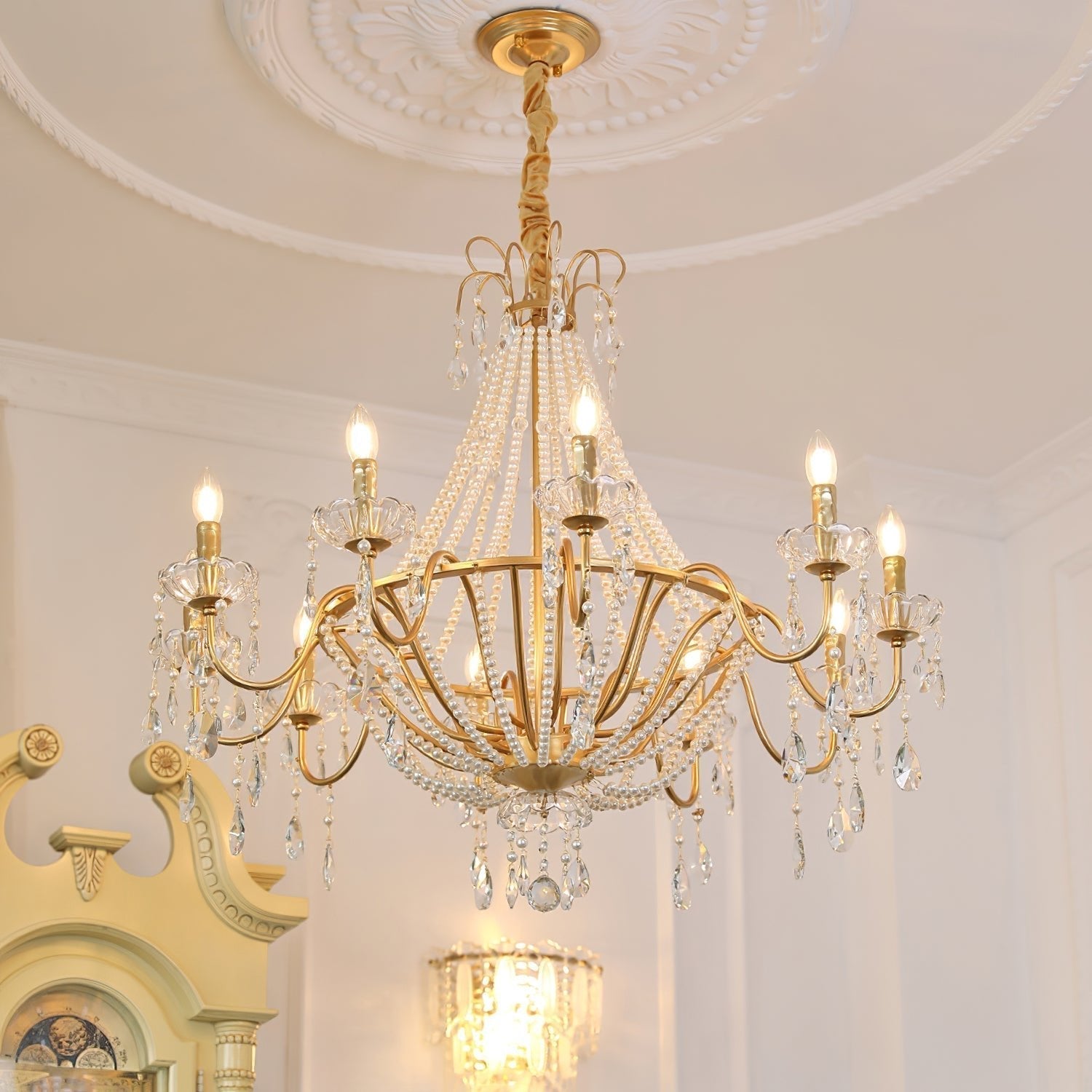 Arcadia Gold Chandelier Chandelier