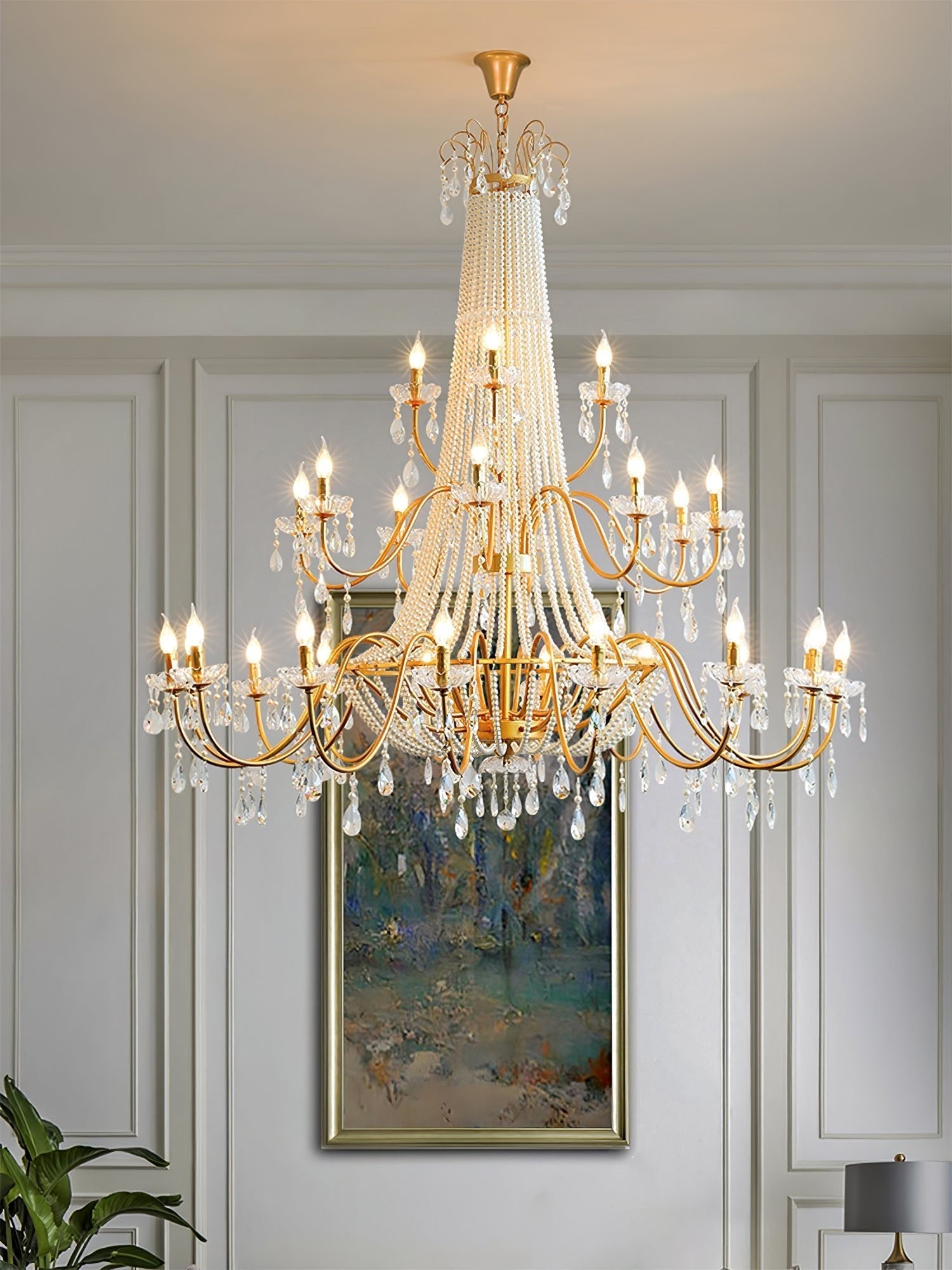 Arcadia Gold Chandelier Chandelier