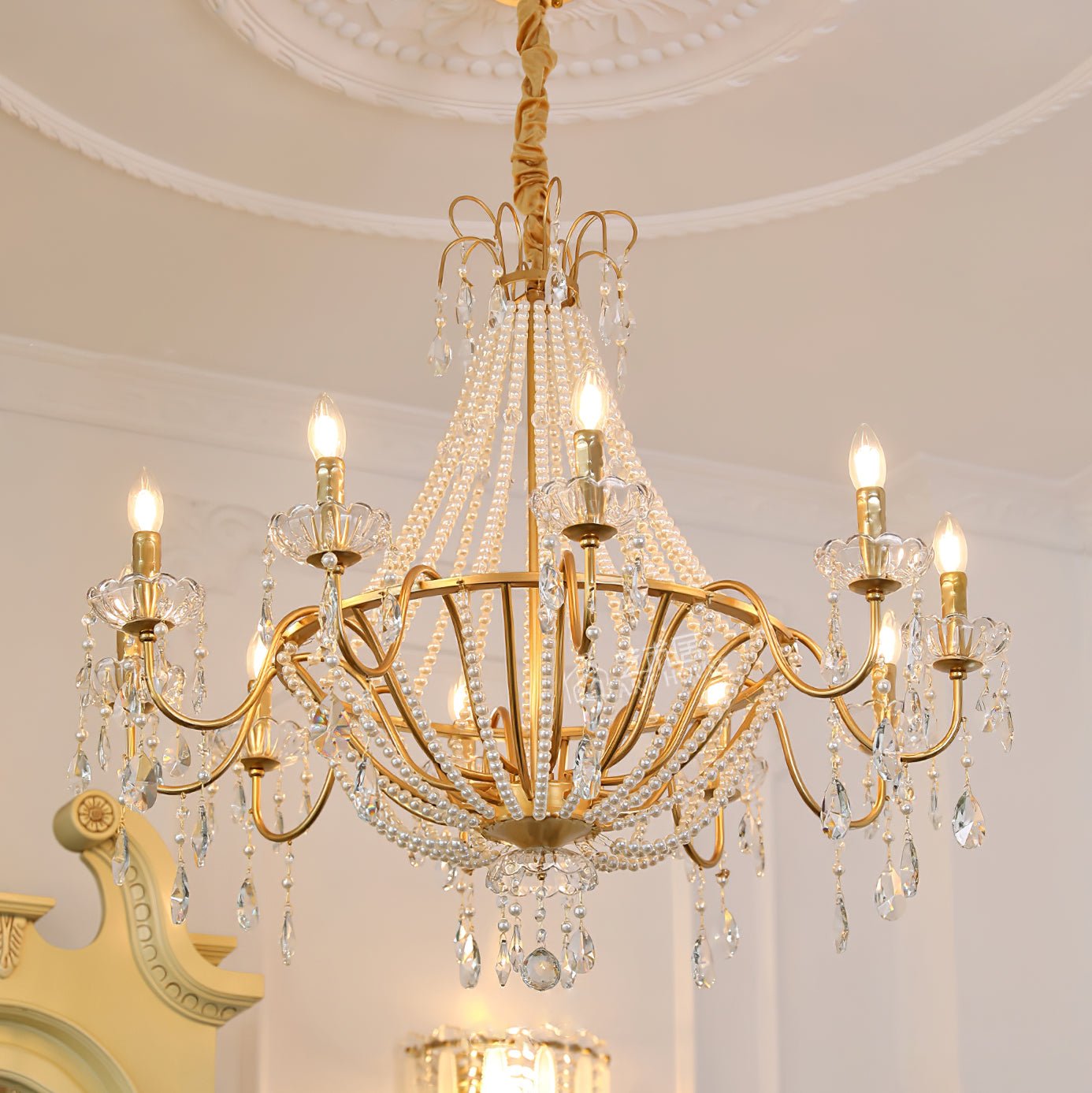 Arcadia Gold Chandelier Chandelier