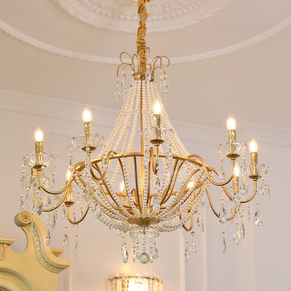 Arcadia Gold Chandelier Chandelier