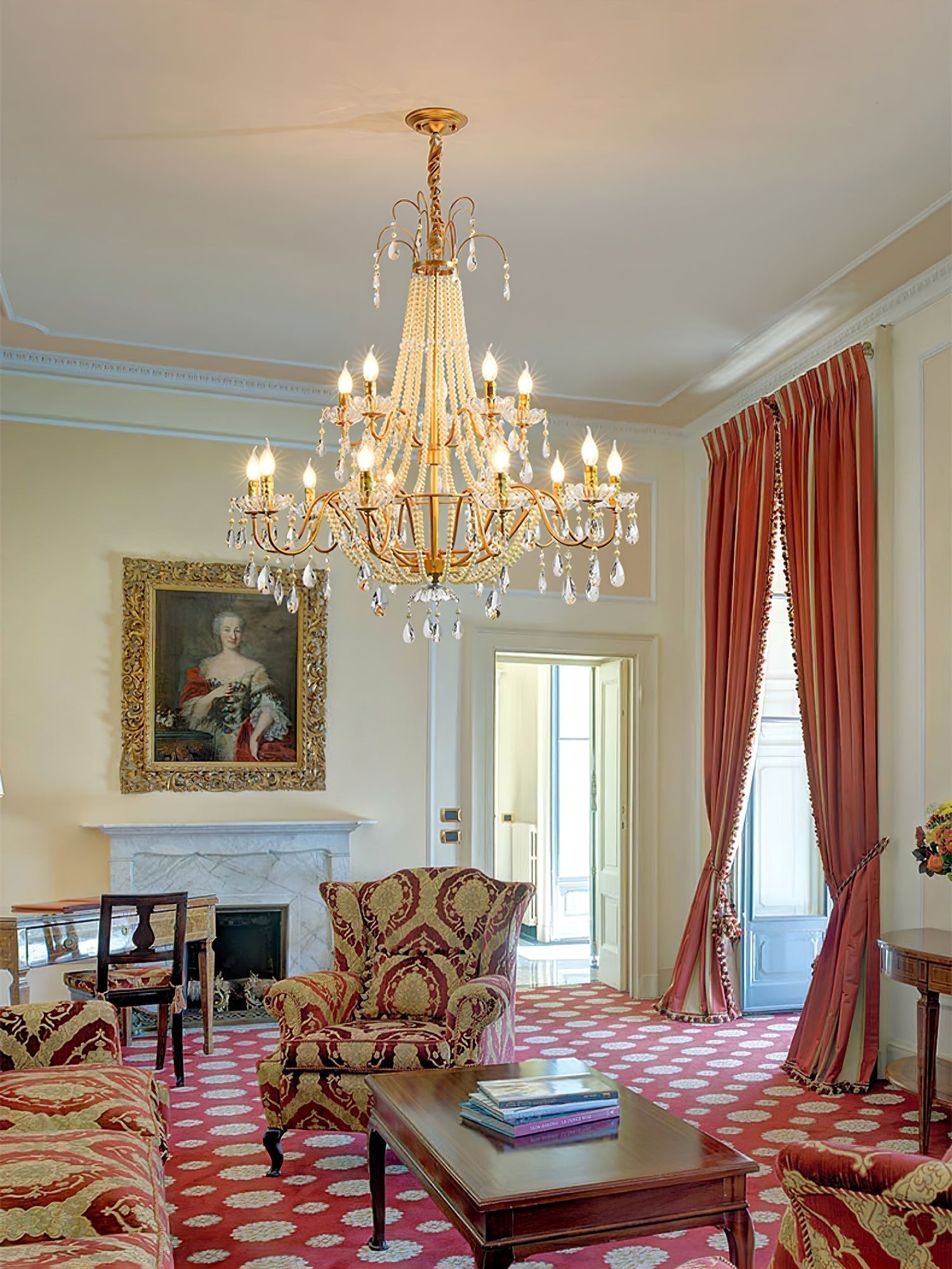 Arcadia Gold Chandelier Chandelier