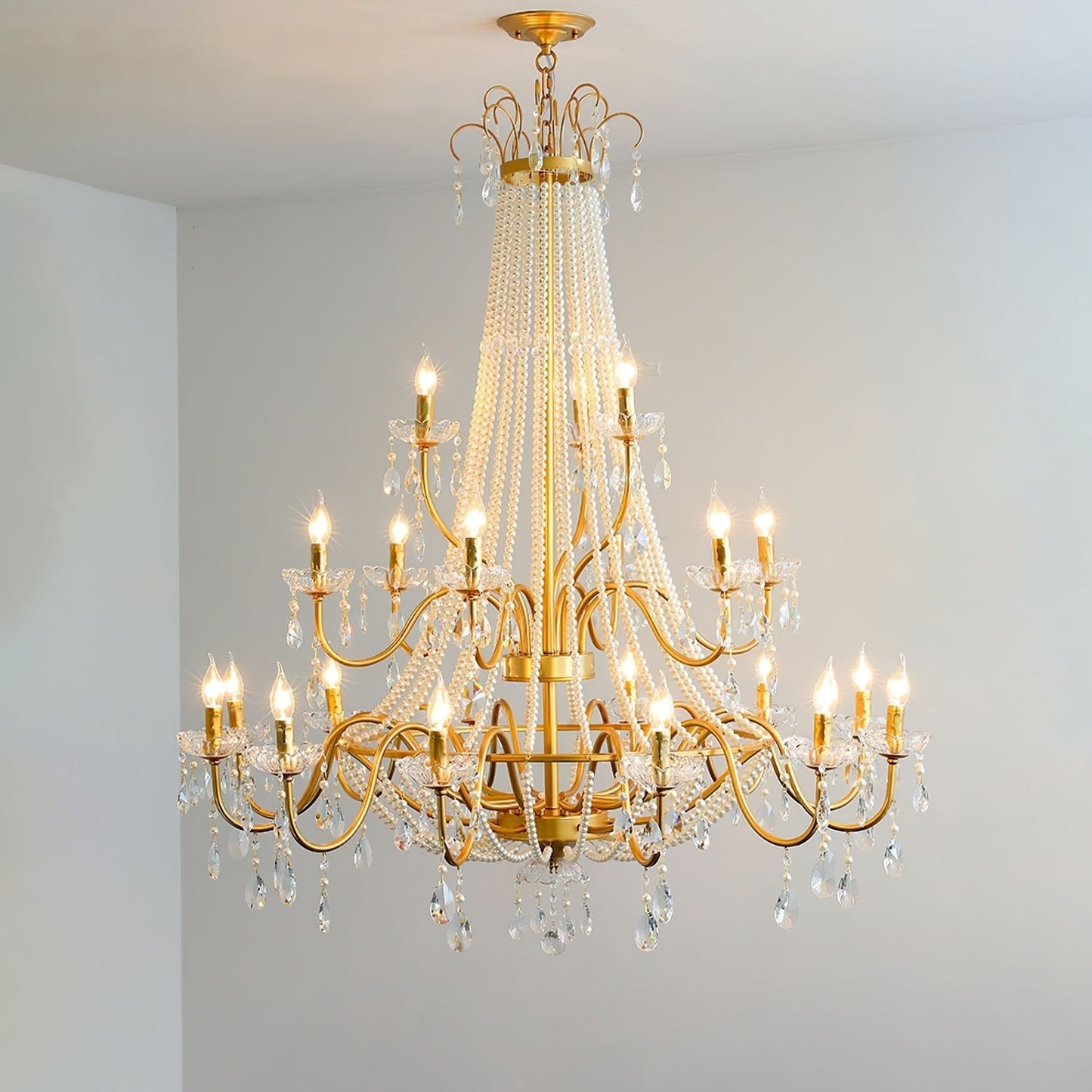 Arcadia Gold Chandelier Chandelier