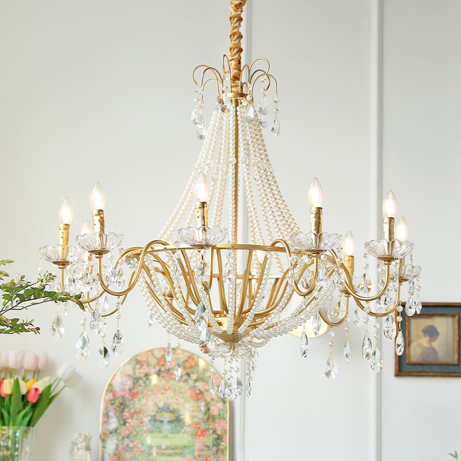 Arcadia Gold Chandelier Chandelier