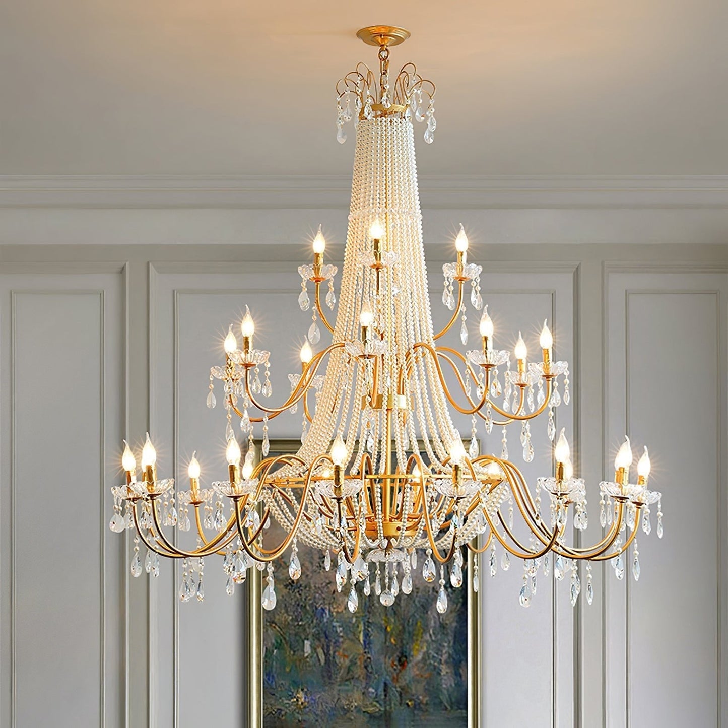 Arcadia Gold Chandelier Chandelier