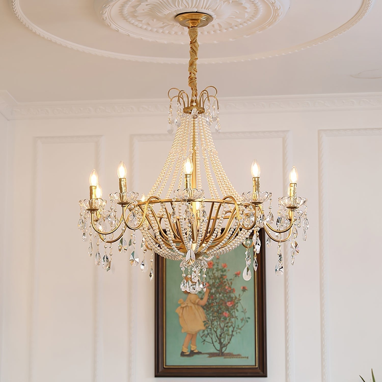 Arcadia Gold Chandelier Chandelier