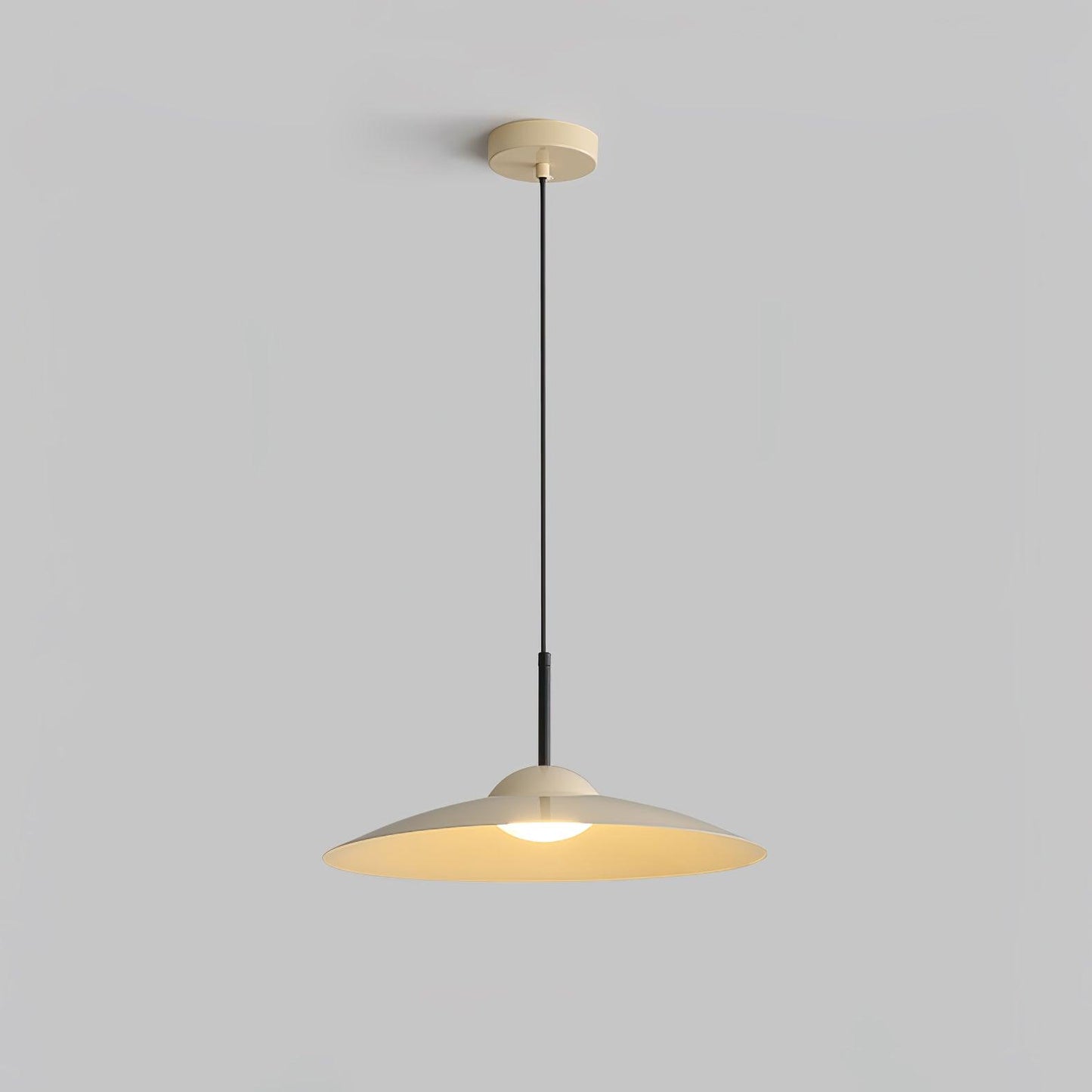 Arcadian Pendant Light ? 15.7″ x H 5.9″ / Dia 40cm x H 15cm / Milky White / Warm Light Pendant light