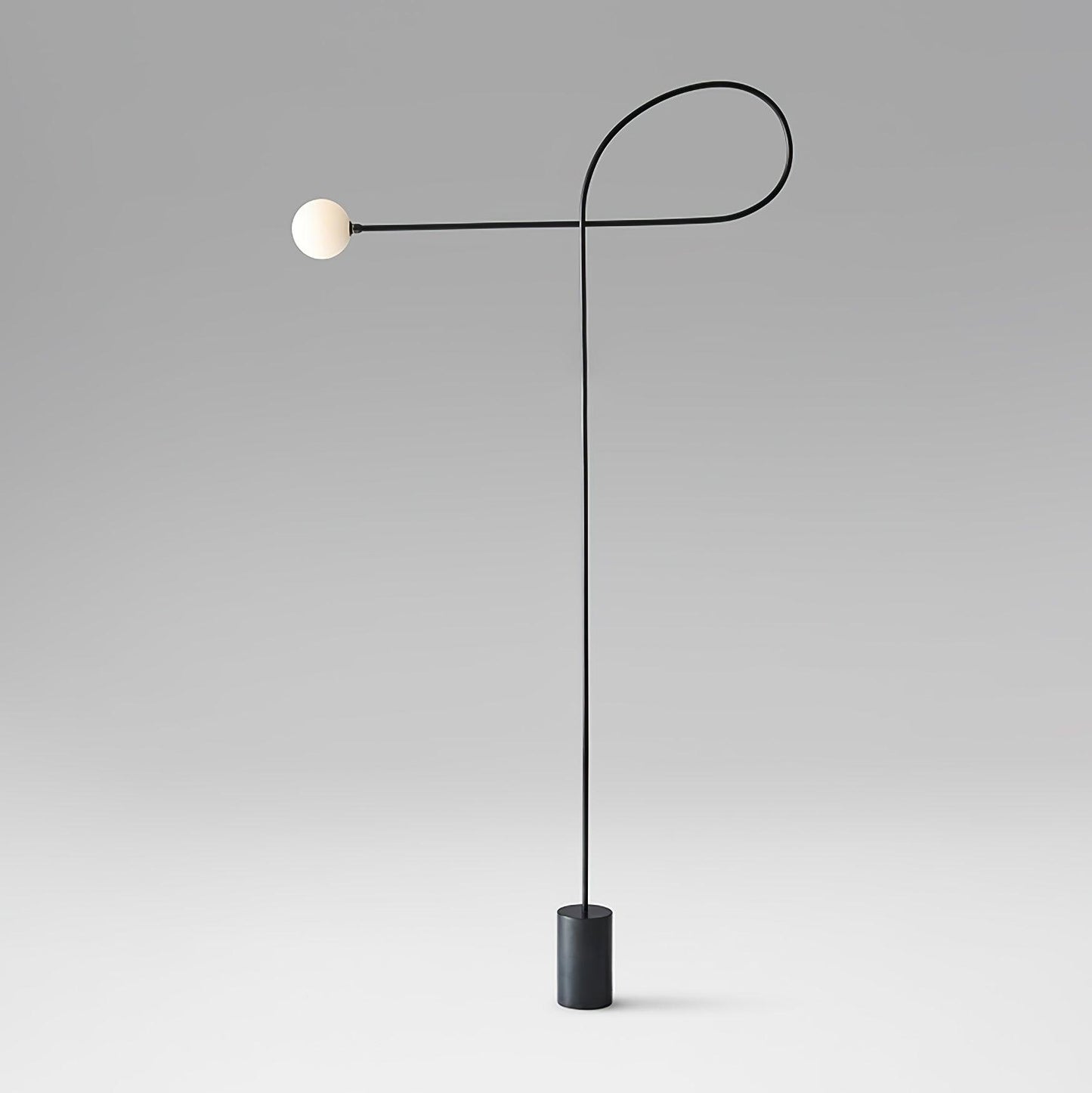 Arcane Orb Floor Lamp Dia 39.4″ x H 59.1″ / Dia 100cm x H 150cm / Black & White / US Plug Floor lamp