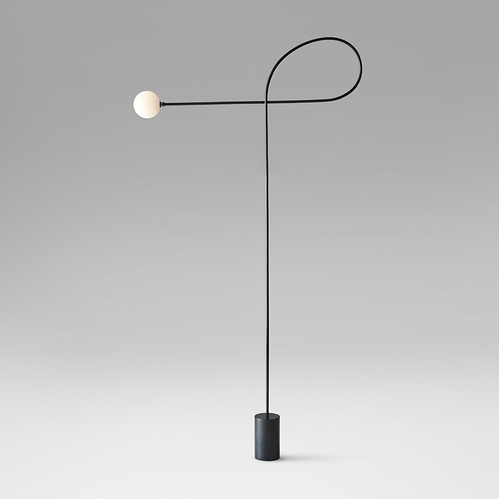 Arcane Orb Floor Lamp Dia 39.4″ x H 59.1″ / Dia 100cm x H 150cm / Black & White / US Plug Floor lamp