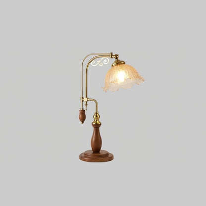 Arch Curves Table Lamp Dia 11.8″ x H 22″ / Amber Crack / US Plug Table lamp