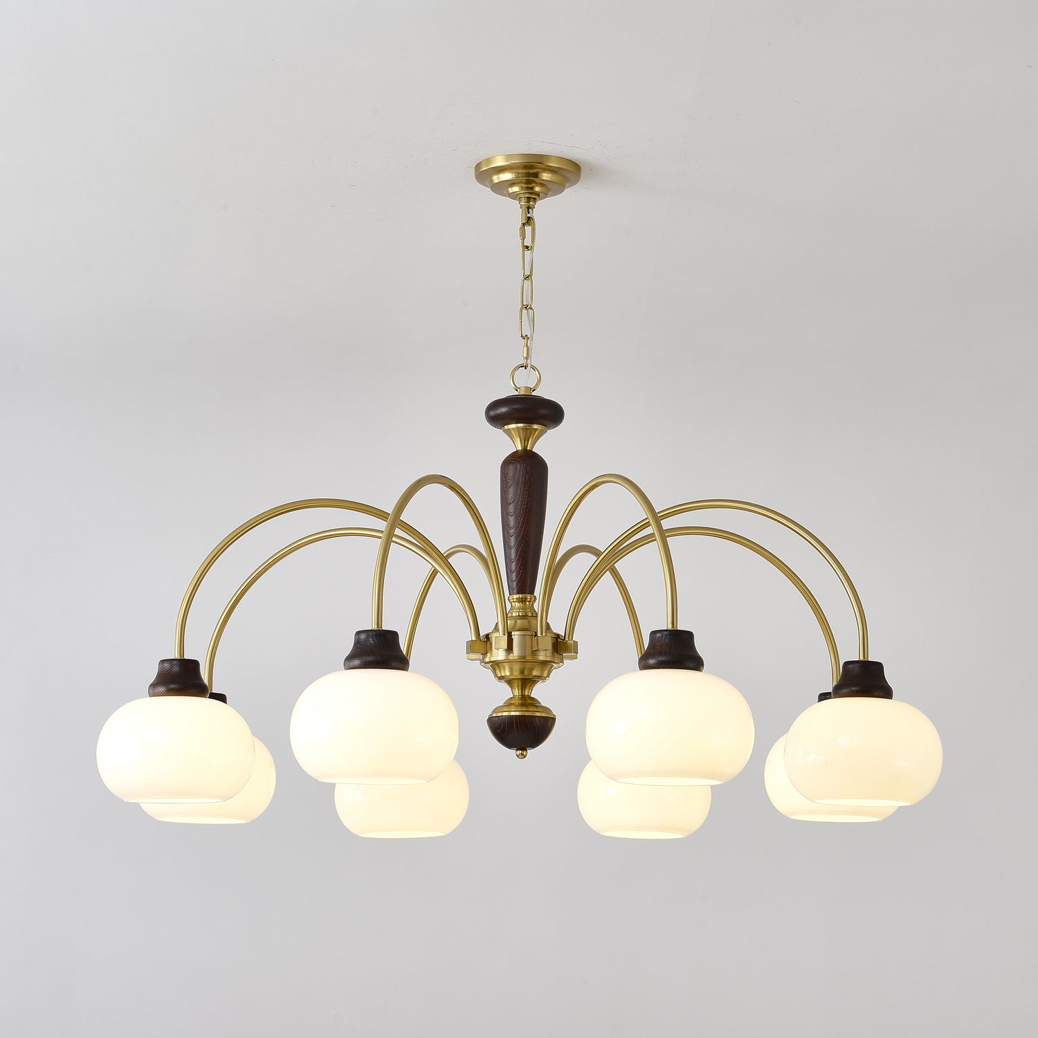 Arched Globe Chandelier Chandelier