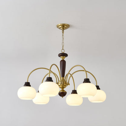 Arched Globe Chandelier Chandelier