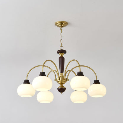Arched Globe Chandelier Chandelier