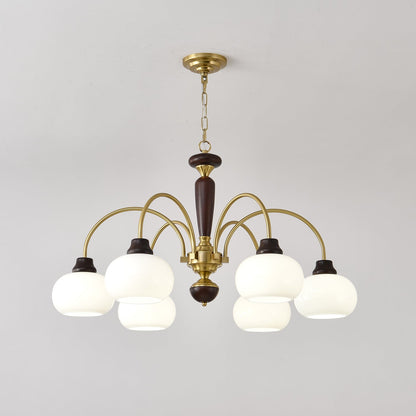 Arched Globe Chandelier Chandelier