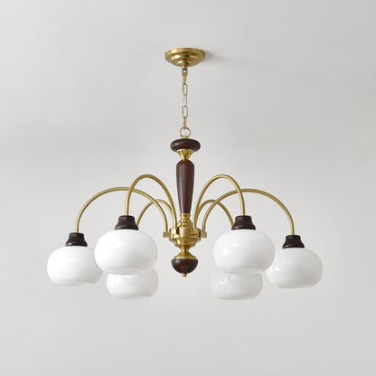 Arched Globe Chandelier Chandelier