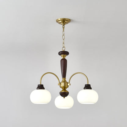 Arched Globe Chandelier Chandelier