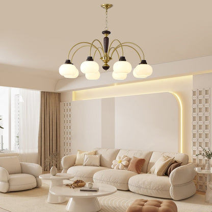 Arched Globe Chandelier Chandelier
