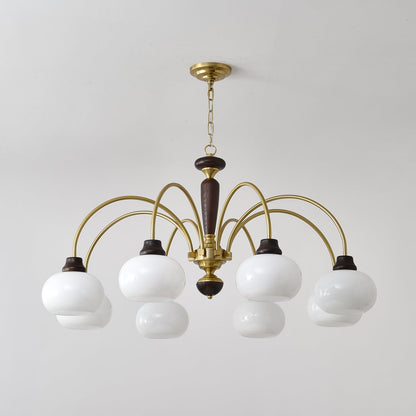 Arched Globe Chandelier Chandelier