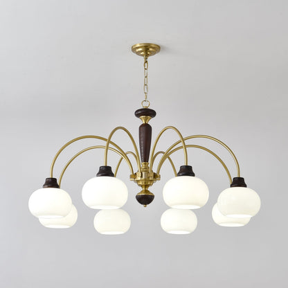 Arched Globe Chandelier Chandelier