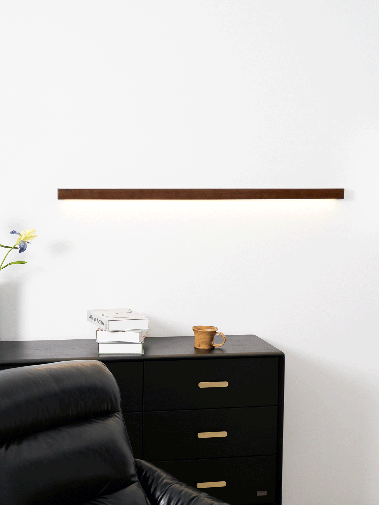 Arlo Linear Wood Wall Light 1001 Wall lamp