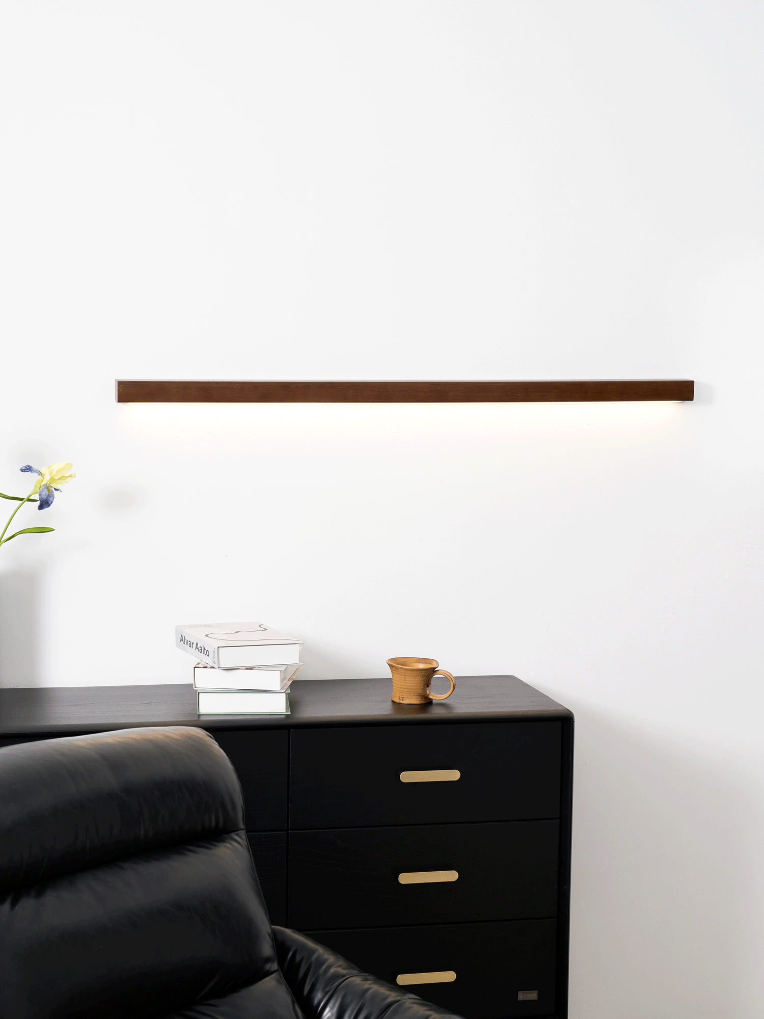 Arlo Linear Wood Wall Light 1001 Wall lamp