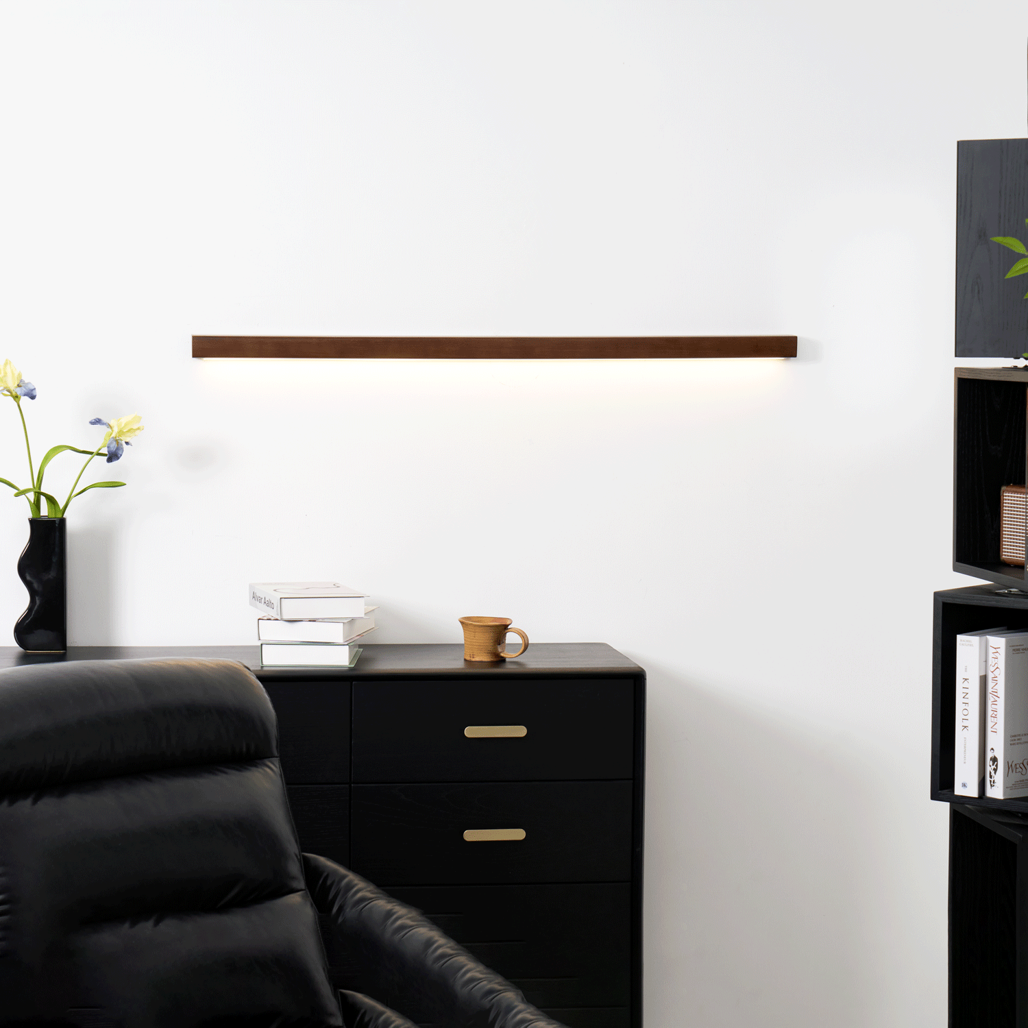 Arlo Linear Wood Wall Light 1001 Wall lamp