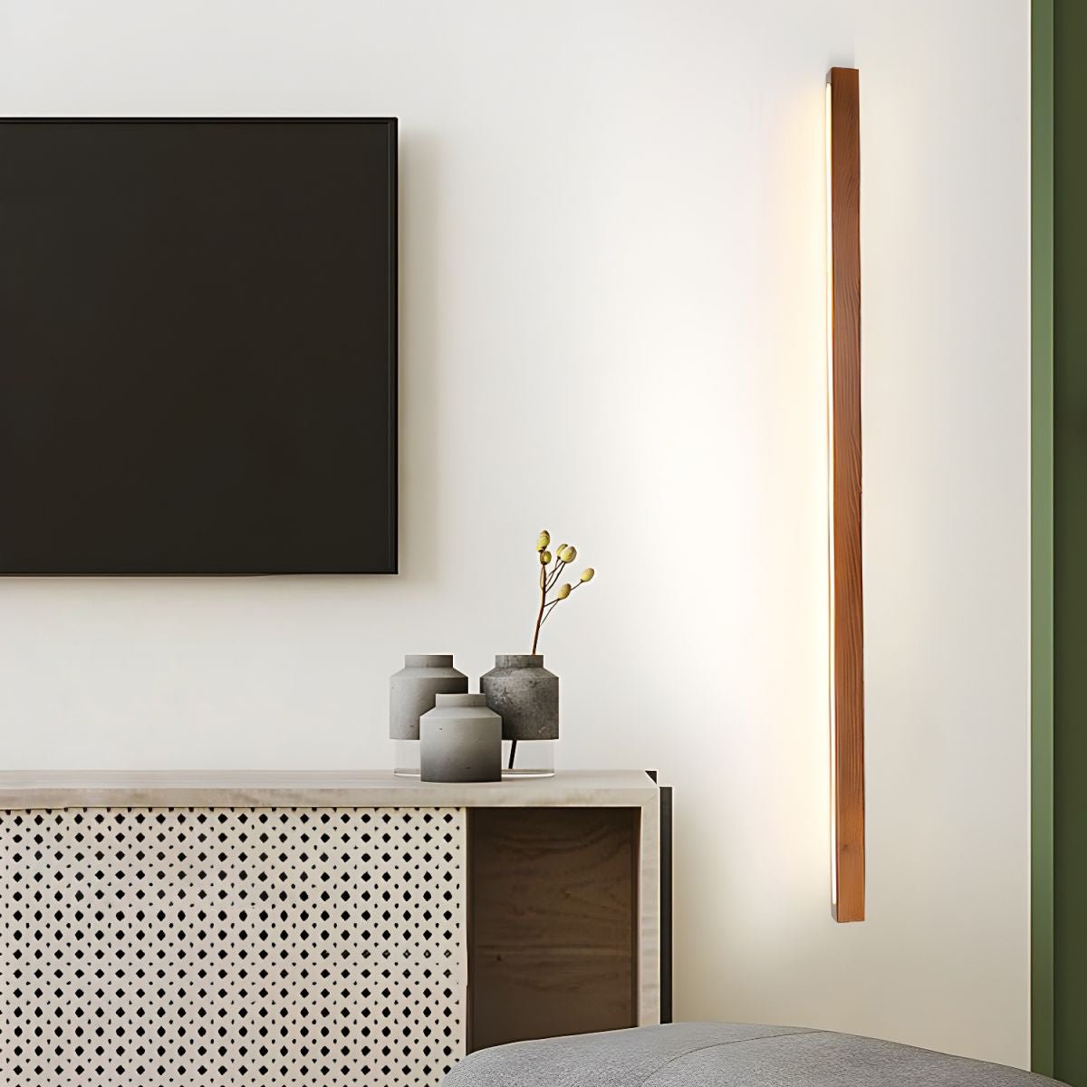 Arlo Linear Wood Wall Light 1001 Wall lamp
