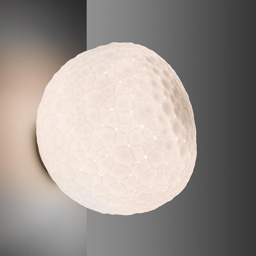 Artemide Pio And Tito Toso Meteorite 13 Inch Wall Sconce Cp370186