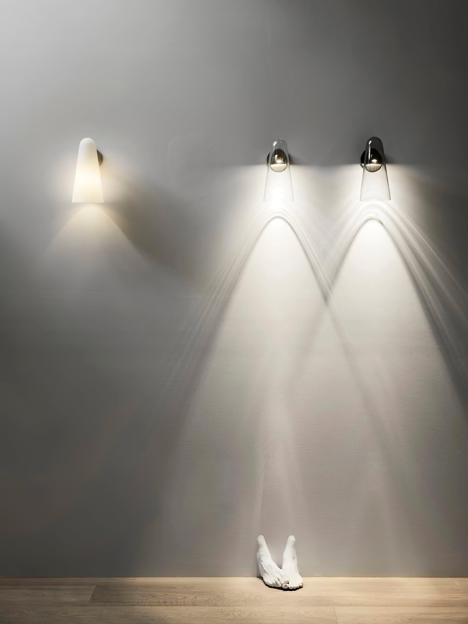 Conical Glass Wall Lamp 1001 Wall lamp