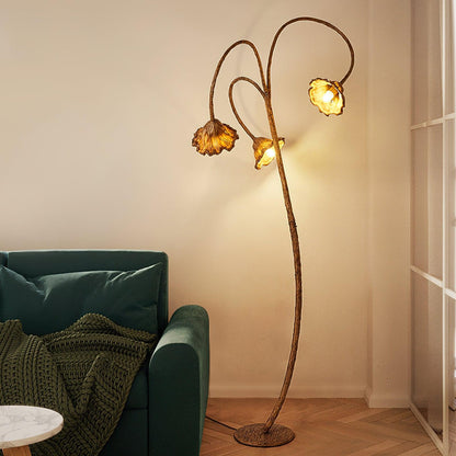 Artistic Lotus Leaf Floor Lamp Floor lamp