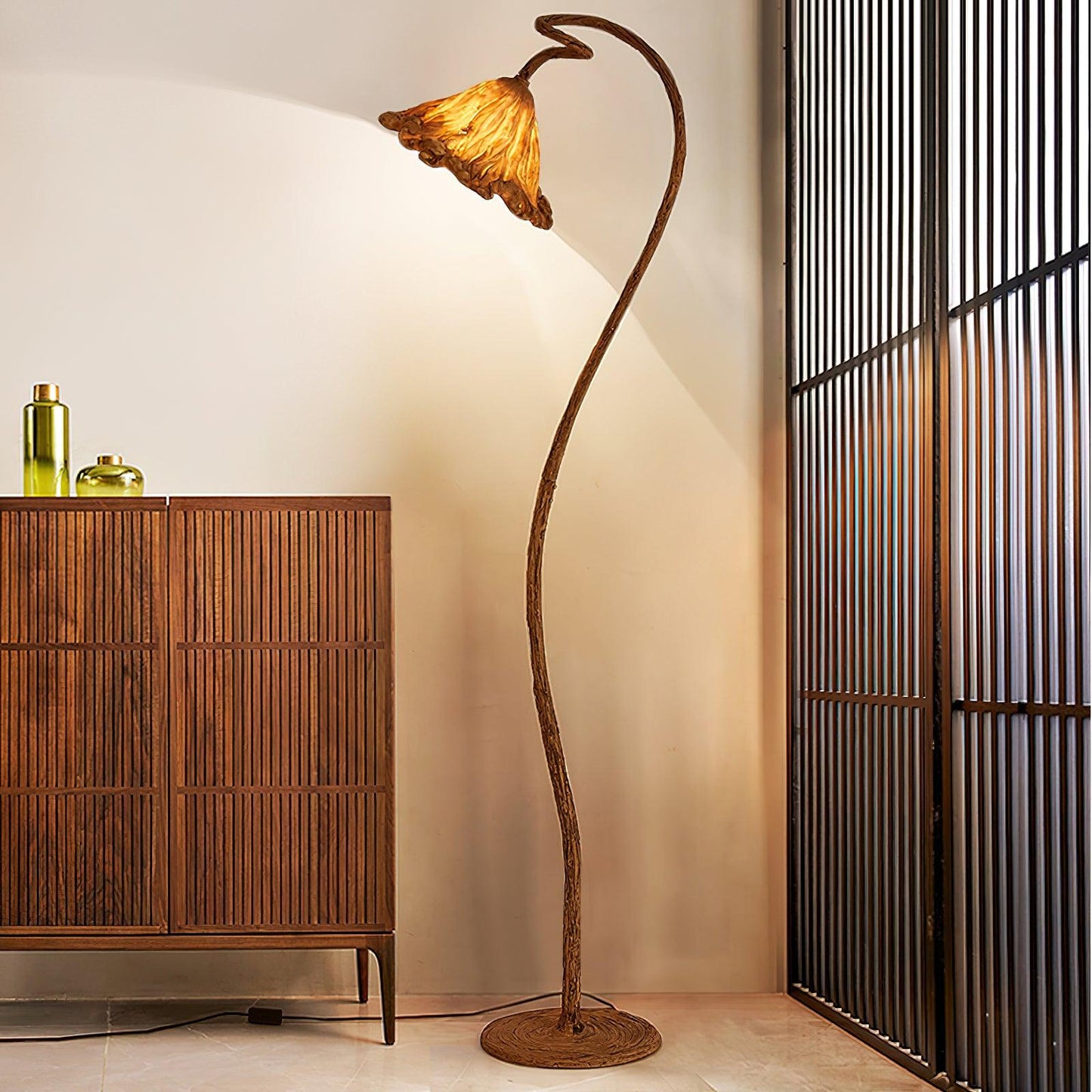 Artistic Lotus Leaf Floor Lamp Floor lamp