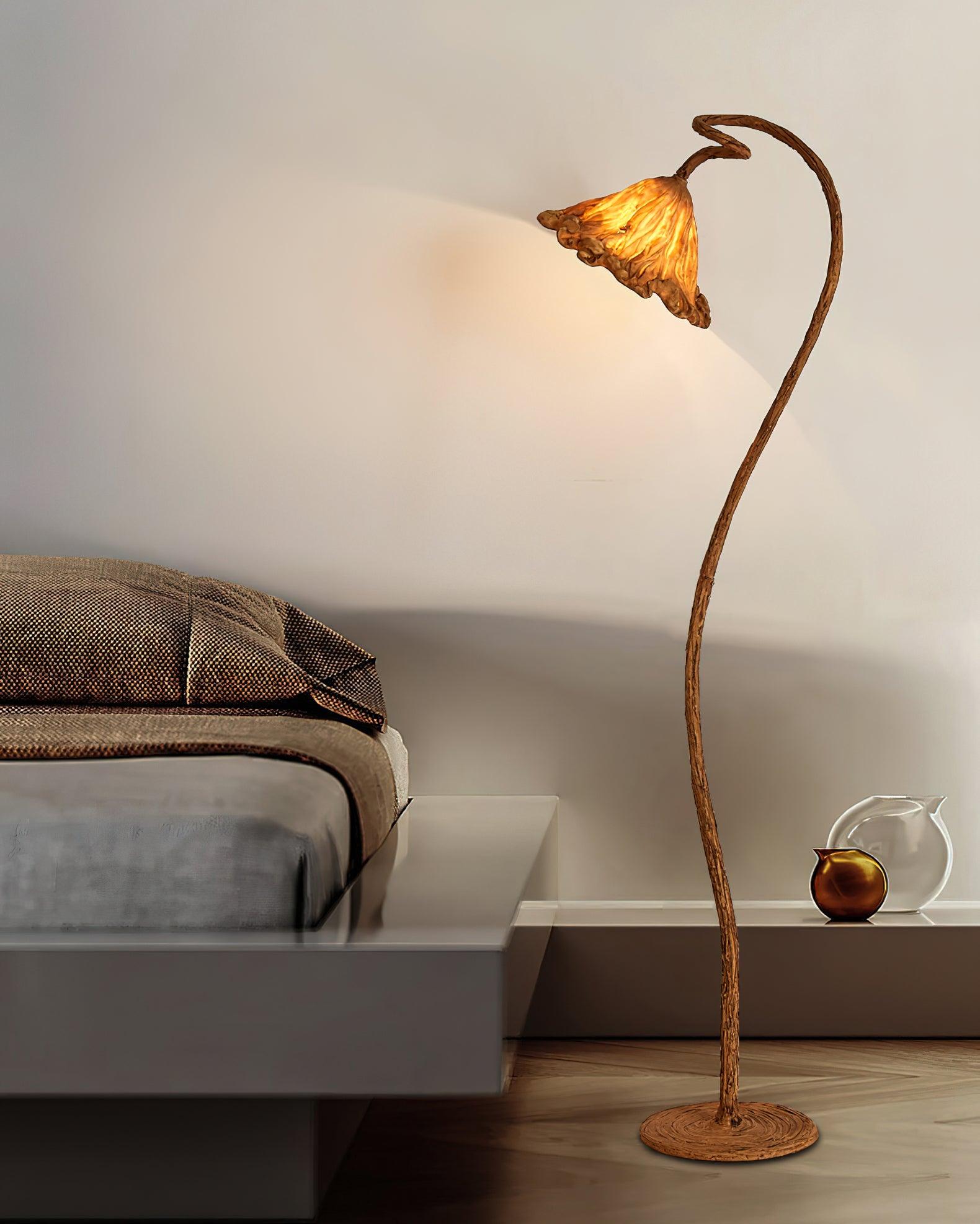Artistic Lotus Leaf Floor Lamp Floor lamp