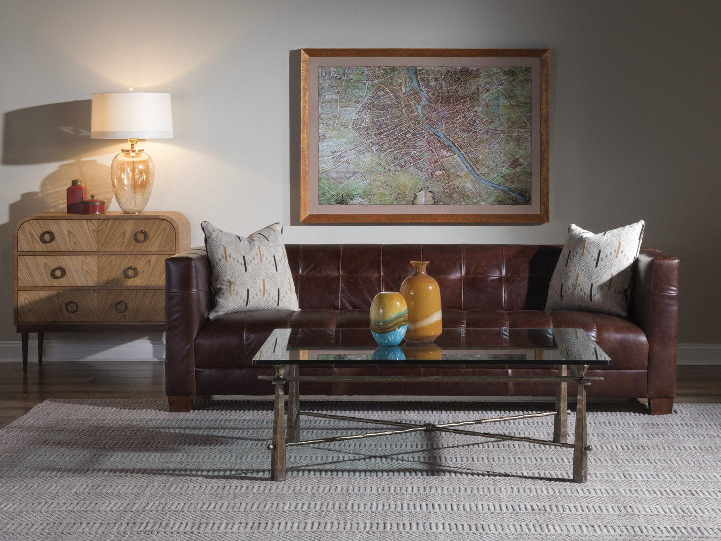Artistica Home Cortona Rectangular Cocktail Table