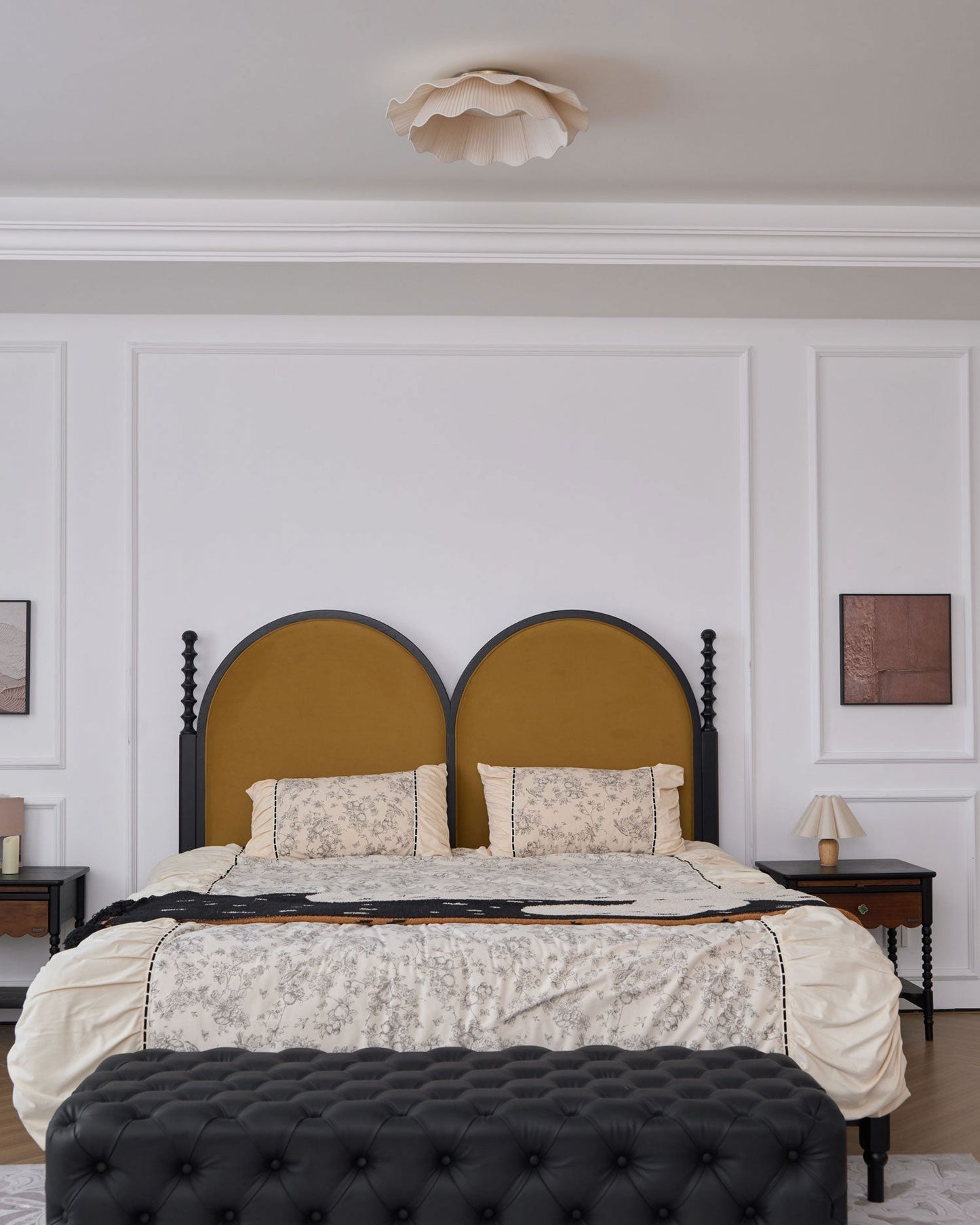 Arwen Fabric Wave Ceiling Lamp 1001 Ceiling lamp
