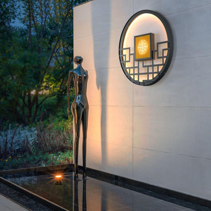 Round Outdoor Wall Light Wall lamp