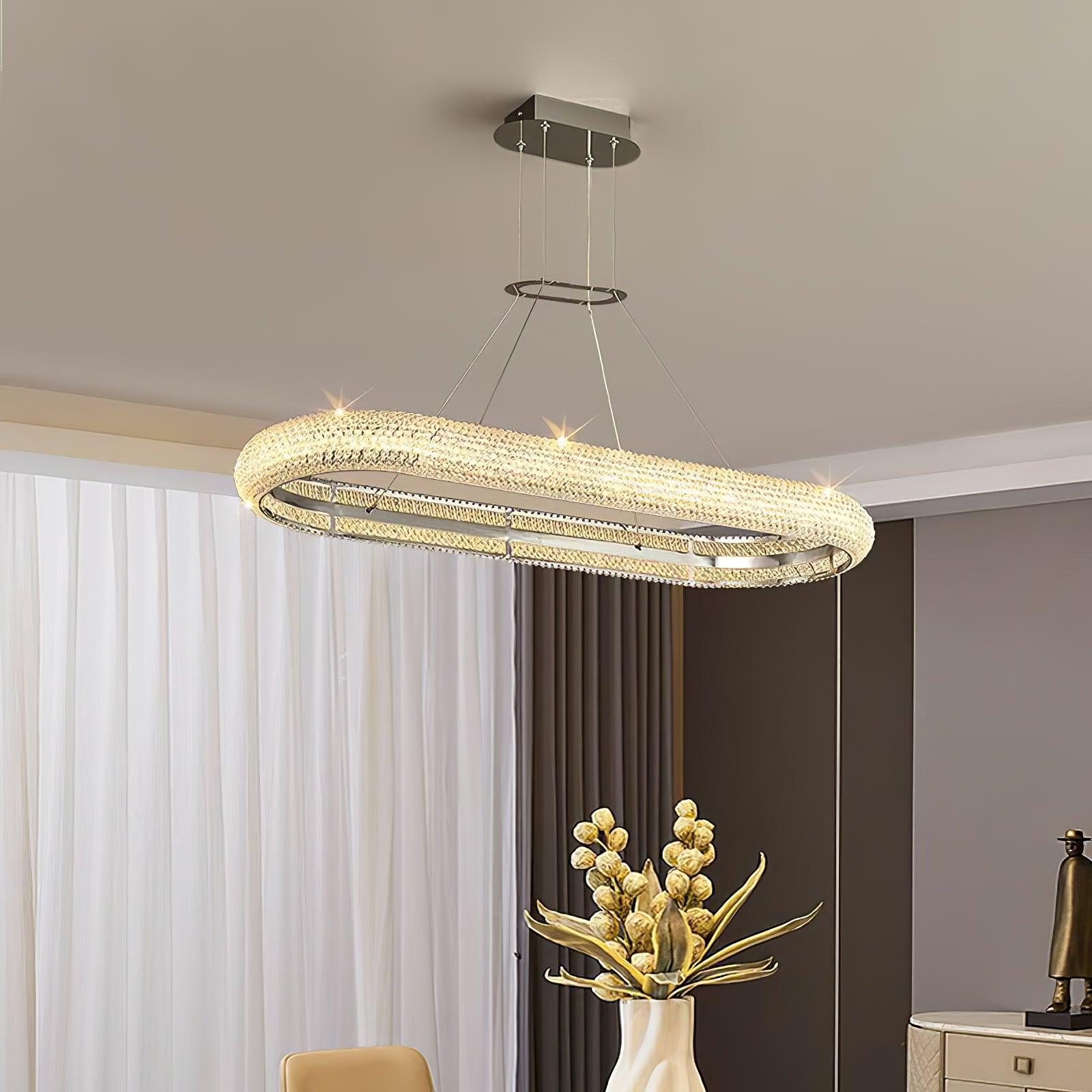 Asscher Ring Chandelier Chandelier