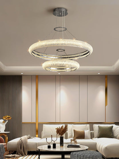 Asscher Ring Chandelier Chandelier