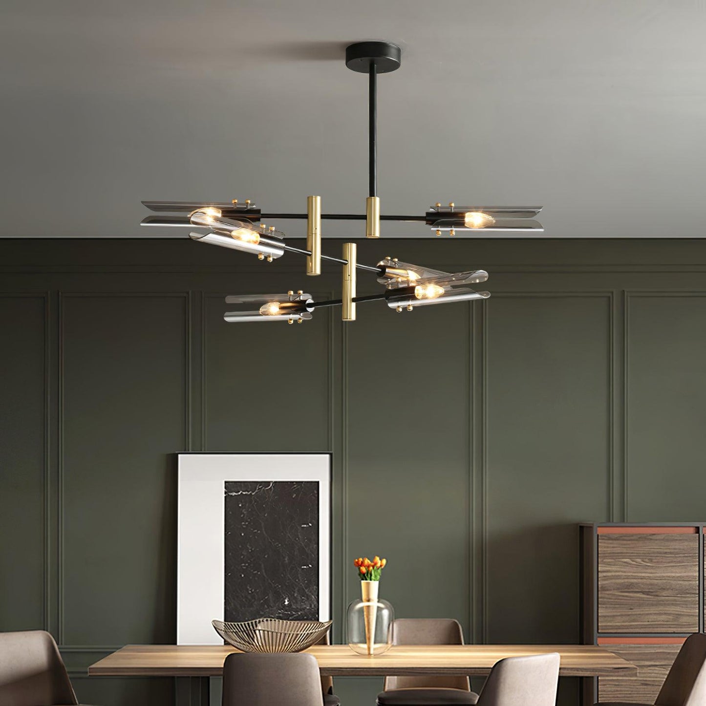 Astrid Double Chandelier Chandelier