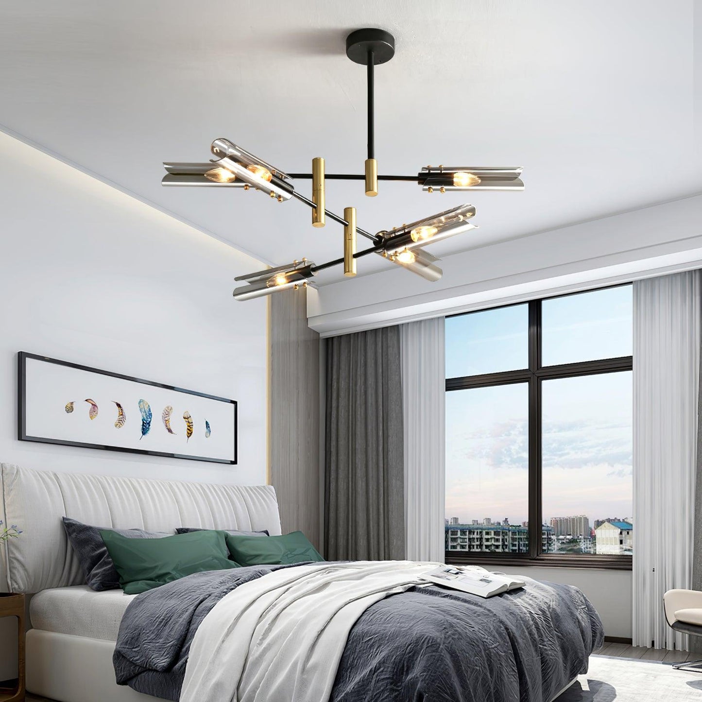 Astrid Double Chandelier Chandelier