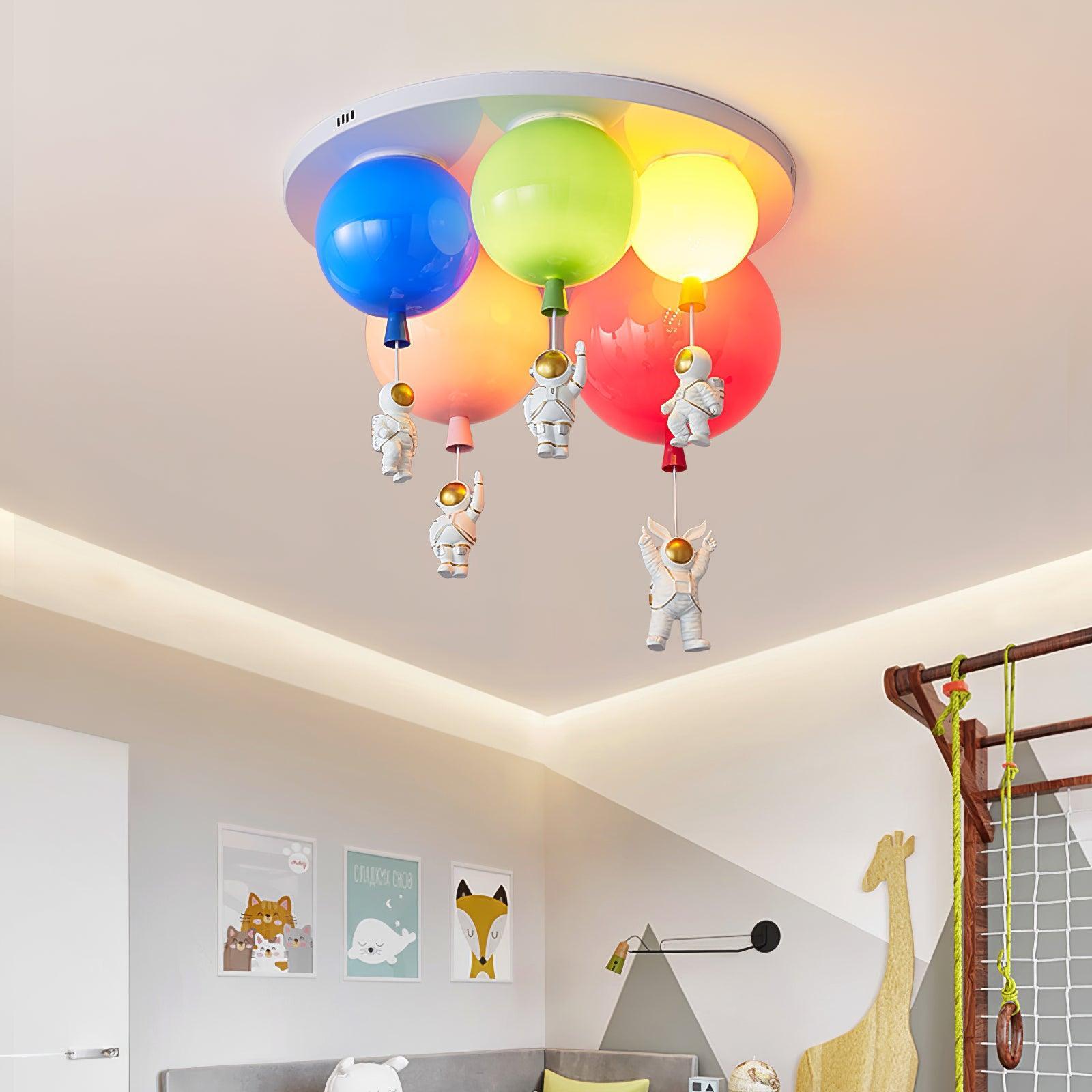 Astronaut Glossy Balloon Ceiling Lamp Ceiling lamp