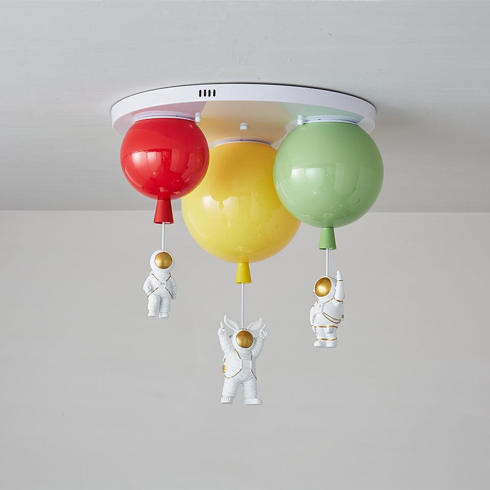 Astronaut Glossy Balloon Ceiling Lamp 3 heads ? 23.6″ / Dia 60cm / Model A Ceiling lamp