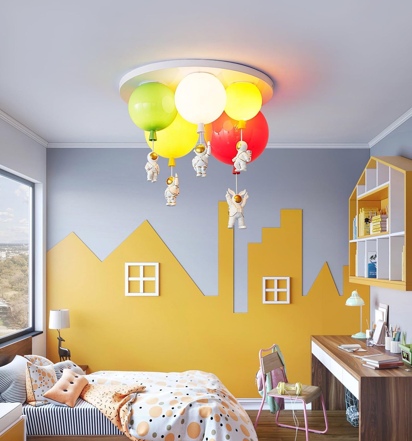 Astronaut Glossy Balloon Ceiling Lamp Ceiling lamp