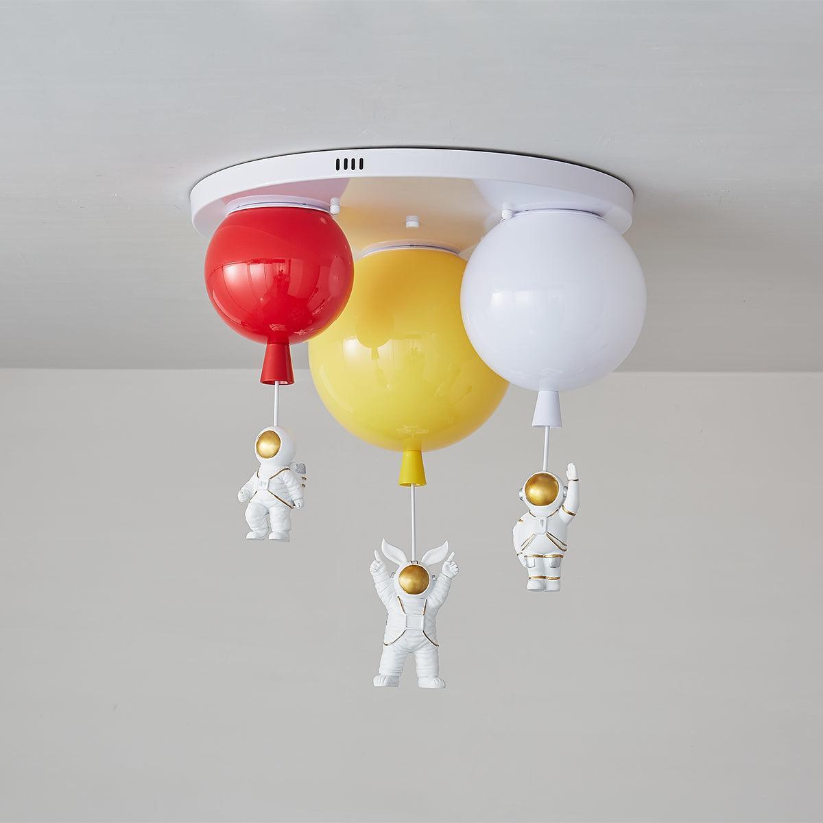 Astronaut Glossy Balloon Ceiling Lamp 3 heads ? 23.6″ / Dia 60cm / Model C Ceiling lamp