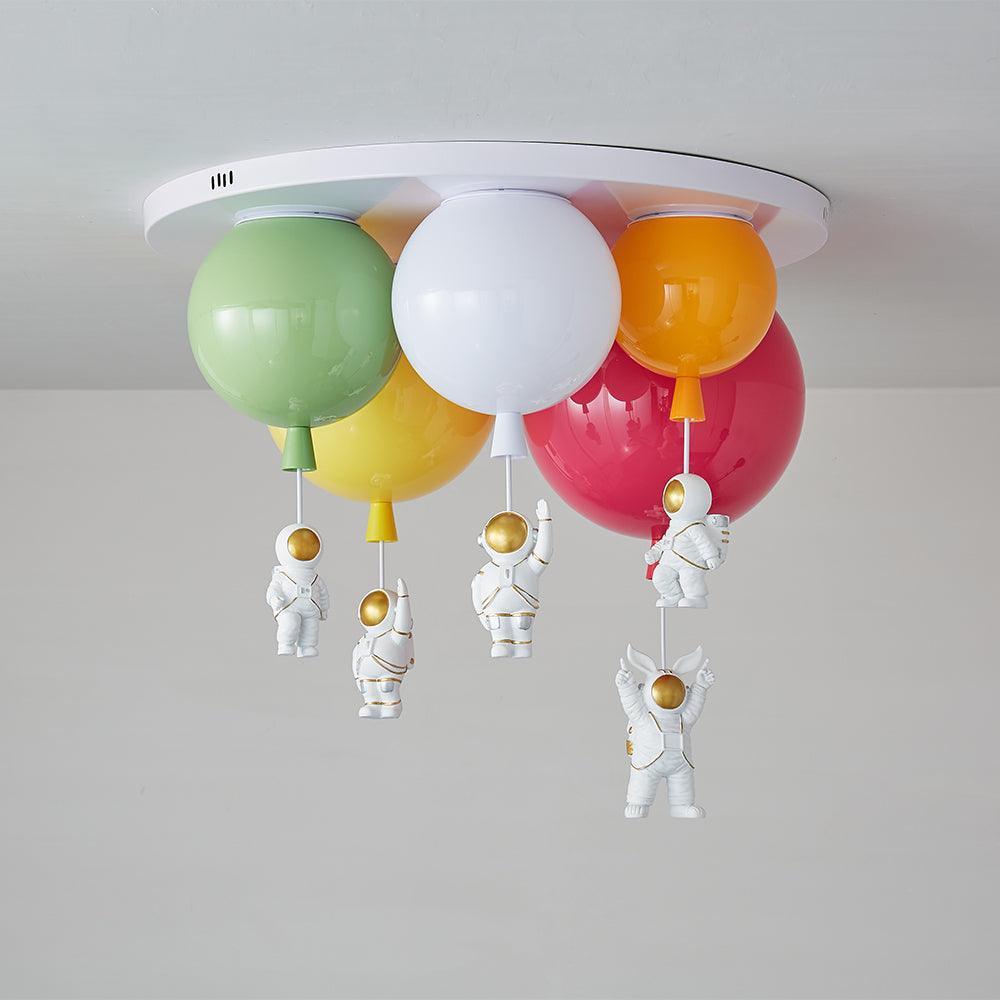 Astronaut Glossy Balloon Ceiling Lamp 5 heads ? 27.6″ / Dia 70cm / Model A Ceiling lamp