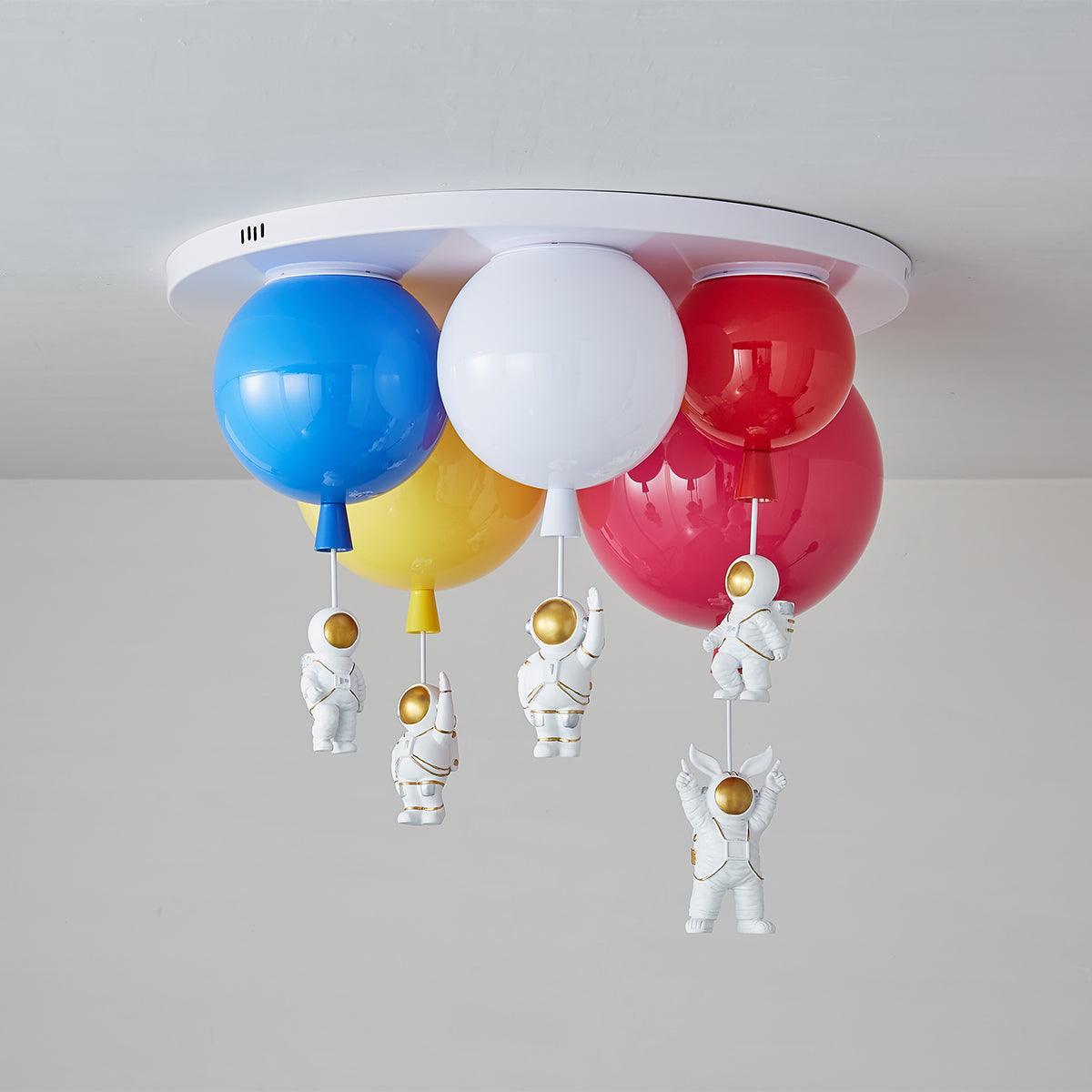 Astronaut Glossy Balloon Ceiling Lamp 5 heads ? 27.6″ / Dia 70cm / Model B Ceiling lamp