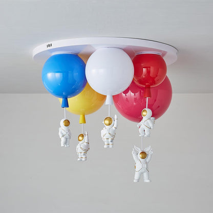 Astronaut Glossy Balloon Ceiling Lamp 5 heads ? 27.6″ / Dia 70cm / Model B Ceiling lamp