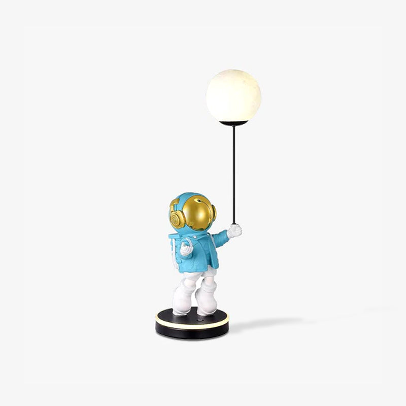 Astronaut and Planet Lamp Table lamp