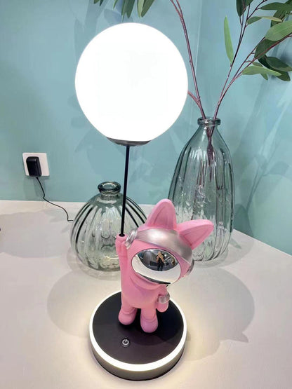 Astronaut and Planet Lamp Table lamp