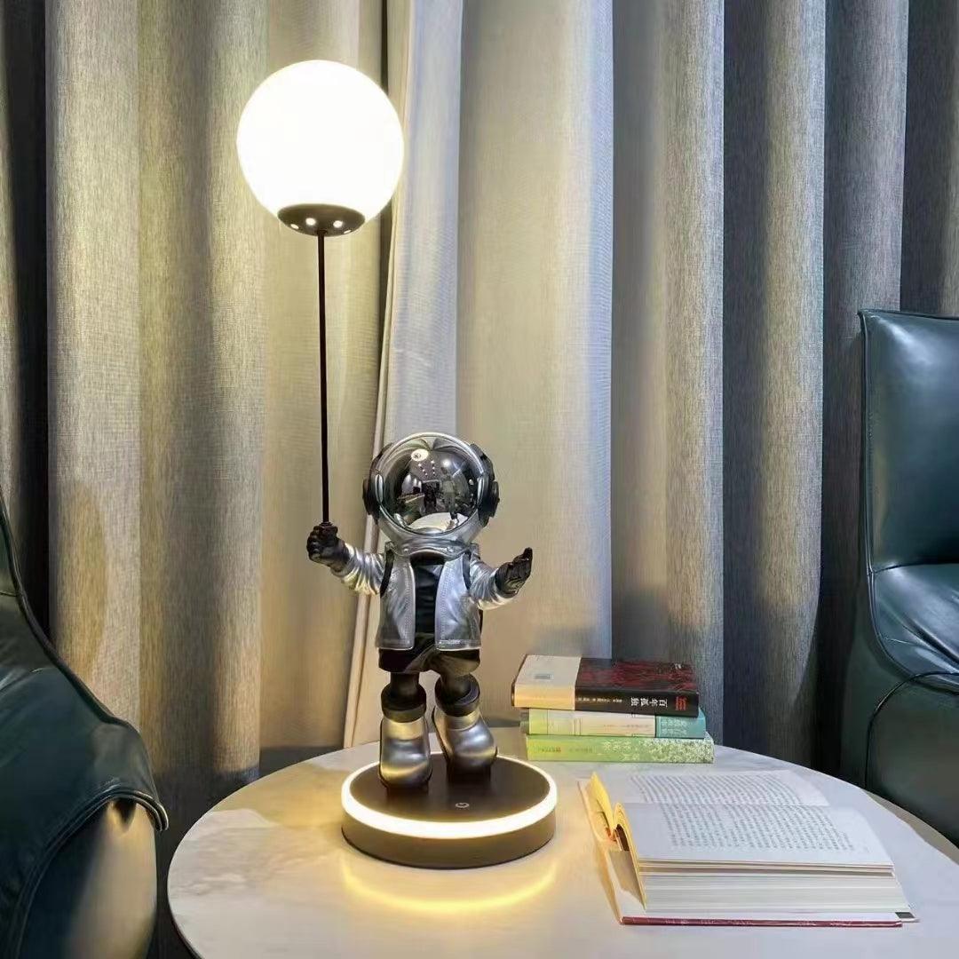 Astronaut and Planet Lamp Table lamp