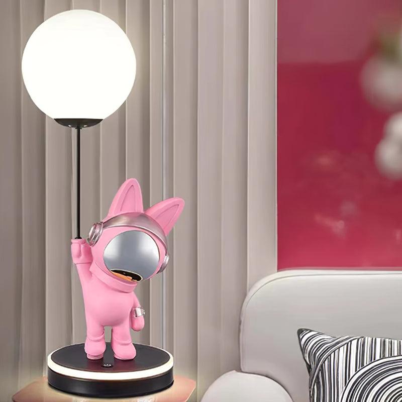 Astronaut and Planet Lamp Table lamp