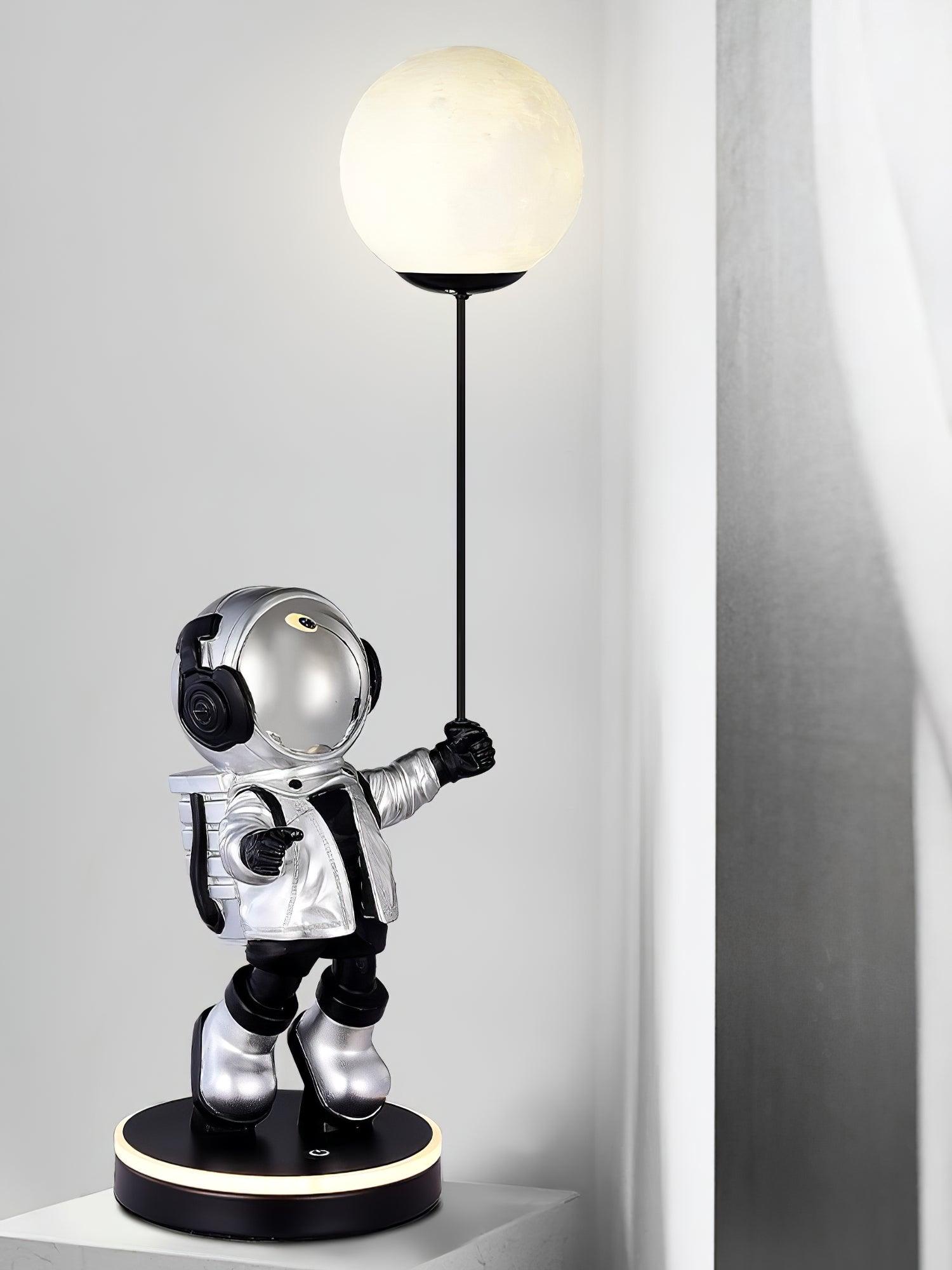 Astronaut and Planet Lamp Table lamp